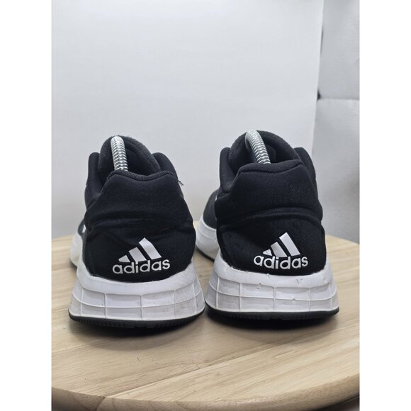 Men's Adidas Duramo Black White Athletic Shoes Size 8 - Excellent Pre-owned - Picture 6 of 10